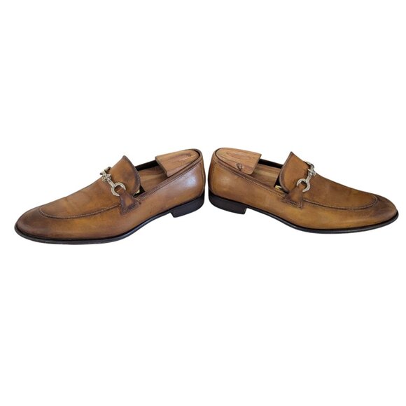Paul Evans Light brown leather Loafers - Men\'s Size 8.5